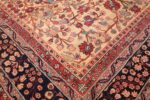 antique persian khorassan rug with tree of life design 50129 corner Nazmiyal