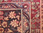 antique persian khorassan rug with tree of life design 50129 weave Nazmiyal