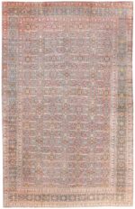 Fine Large Antique Persian Tabriz Rug 50107 by nazmiyal