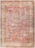 Antique Shabby Chic Persian Khorassan Carpet 48297 Nazmiyal
