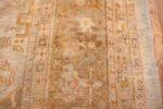 antique turkish oushak rug 50104 border Nazmiyal