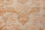 antique turkish oushak rug 50104 shield Nazmiyal