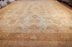antique turkish oushak rug 50104 whole Nazmiyal