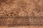 Border Oversize Antique Persian Sultanabad rug 50060 by Nazmiyal
