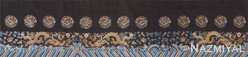 Antique Chinese Embroidery Silk and Metallic Antique Chinese Embroidery Silk and Metallic Nazmiyal