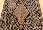 Close-up Antique Persian Malayer runner rug 50153 by Nazmiyal