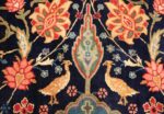 fine antique indian agra rug 48294 eagles Nazmiyal