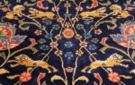 fine antique indian agra rug 48294 lions Nazmiyal
