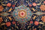 fine antique indian agra rug 48294 medallion Nazmiyal