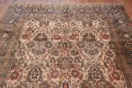 Fine Ivory Antique Persian Tabriz Rug 50155 Top Design Nazmiyal