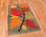 Full Vintage Scandinavian Rya rug 48425 by Nazmiyal