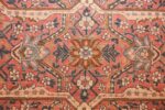 large antique persian tabriz rug 50107 flower Nazmiyal