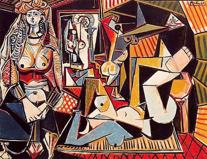 Picasso Women of Algiers Painting Most Expensive Painting Ever Sold is Picasso Women of Algiers by Nazmiyal