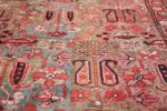 Shabby Chic 18th Century Antique Deccan Indian Rug 42106 Several Flowers Nazmiyal