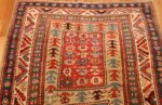 vintage caucasian shahsavan rug 48372 top Nazmiyal