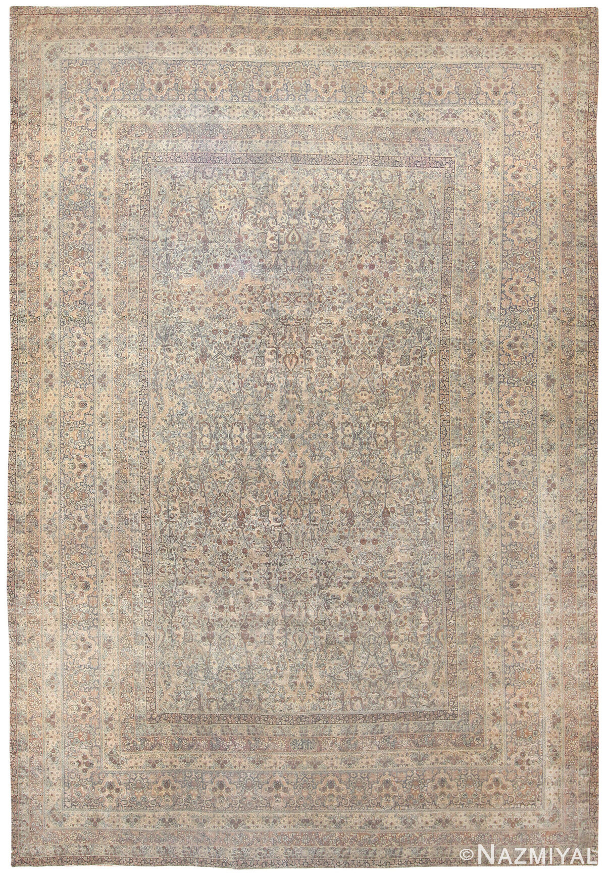 Antique Persian Kerman Carpet 50088 Detail/Large View