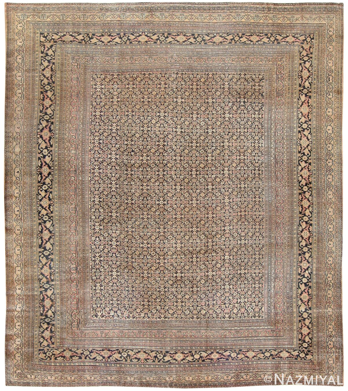 Antique Persian Khorassan Rug 50069 Detail/Large View