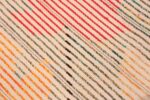 Weave detail Vintage Scandinavian Rya rug 48425 by Nazmiyal