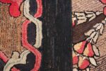Antique American Hooked Rug 50177 Woven Knots Nazmiyal