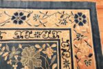 antique blue chinese rug 50148 corner Nazmiyal