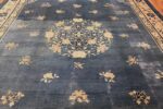 antique blue chinese rug 50148 field Nazmiyal