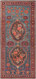 Antique Caucasian Soumak Rug 50006 Detail/Large View