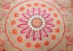 antique charles the x french aubusson rug 50171 center Nazmiyal