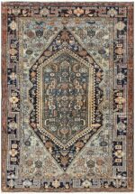 Antique Malayer Persian Carpet 50204 Nazmiyal