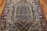 antique malayer persian carpet 50204 medallion Nazmiyal