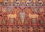 antique marbediah israeli carpet 47504 border Nazmiyal