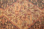 antique marbediah israeli carpet 47504 dogs Nazmiyal