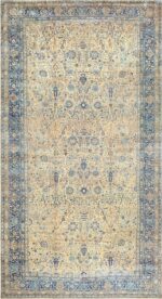 Antique Oversized Persian Kerman Carpet 50113 - From Nazmiyal Antique Rugs in NYC