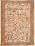Antique Persian Bakshaish Carpet 50092 Nazmiyal