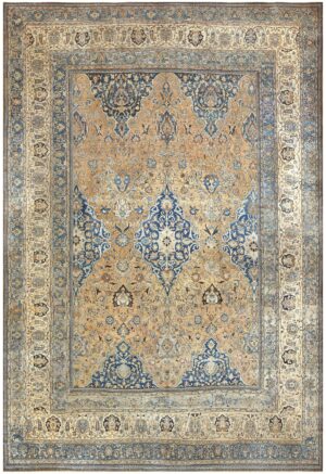 Antique Persian Khorassan Carpet 50158 Detail/Large View