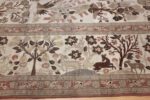 antique persian palace scene tabriz rug 50074 border Nazmiyal