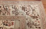 antique persian palace scene tabriz rug 50074 corner Nazmiyal