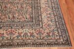 Antique Persian Tehran Carpet 50098 Side Corner Nazmiyal