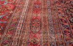 antique shabby chic persian khorassan carpet 50017 lines Nazmiyal