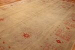 art deco turkish oushak rug 50082 side Nazmiyal