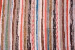 Background Vintage Scandinavian Swedish rag runner rug 46656 by Nazmiyal