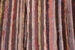 Background Vintage Swedish rag rug 46660 by Nazmiyal