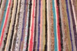Background Vintage Swedish rag runner rug 46659 by Nazmiyal