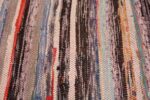 Background Vintage Swedish rag runner rug 46663 by Nazmiyal