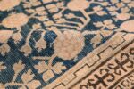 Blue Pomegranate Design Room Size Antique Khotan Rug 50094 Geometric Pile Nazmiyal