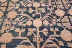 Blue Pomegranate Design Room Size Antique Khotan Rug 50094 Single Pomegranate Nazmiyal