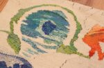Close-up vintage tapestry designed by Hans Krondahl 48490 by Nazmiyal collection