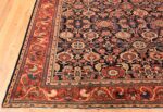Corner Antique room sized Persian Farahan carpet 50149 by Nazmiyal
