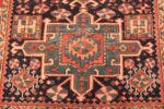 Detail antique shabby chic Karajeh Persian carpet 48463 by Nazmiyal