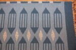double sided vintage swedish carpet 48449 corner Nazmiyal