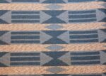 double sided vintage swedish carpet 48449 white side Nazmiyal